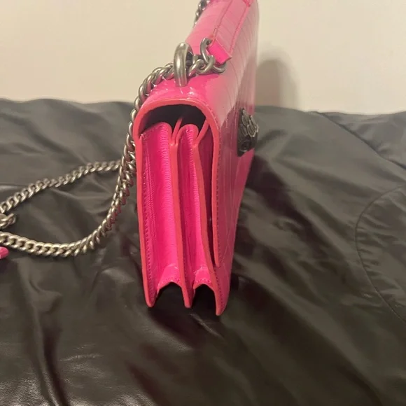 Kurt Geiger Vibrant Pink Shoulder Bag - Picture 5 of 6